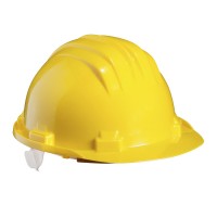 CAPACETE POLIETILENO AMARELO 5-RS*